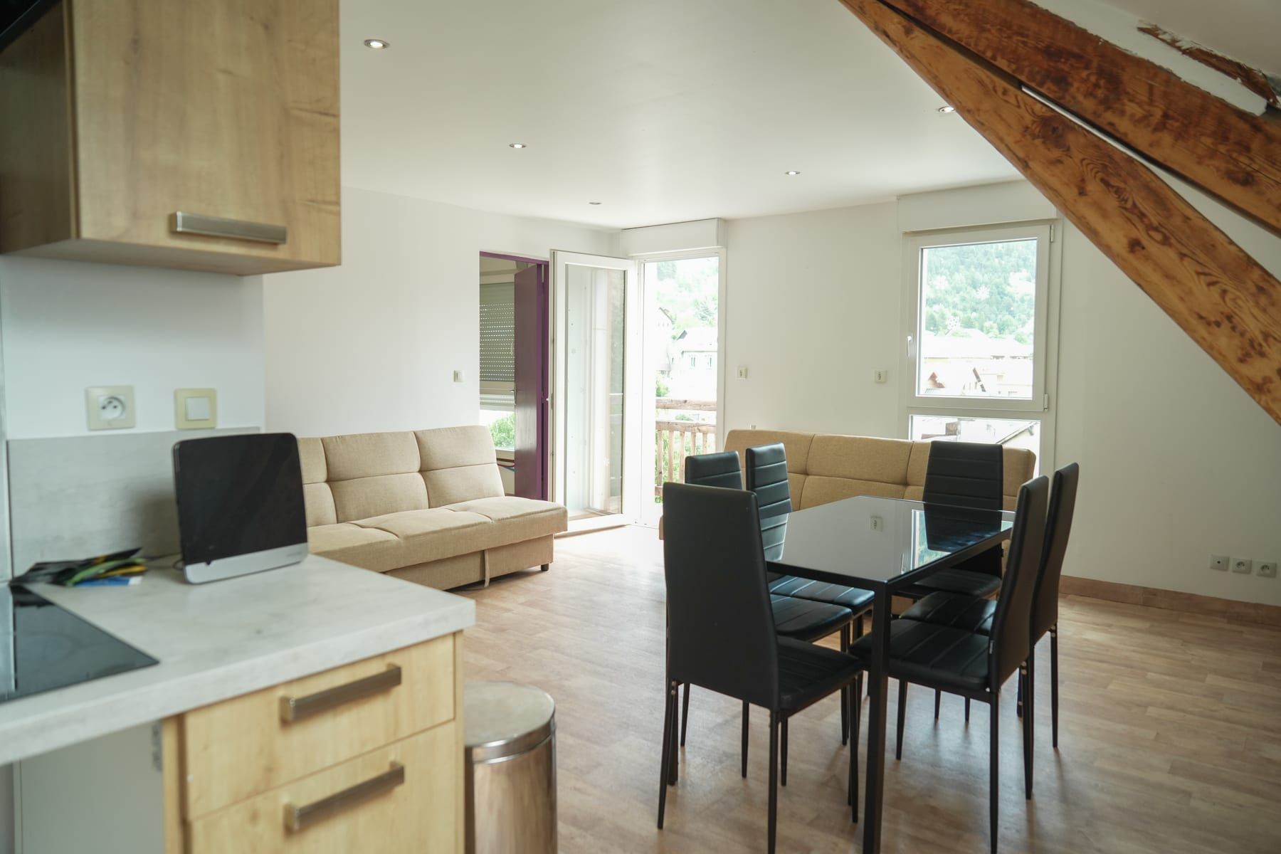 Appartement indépendant tout équipé avec vue montagne